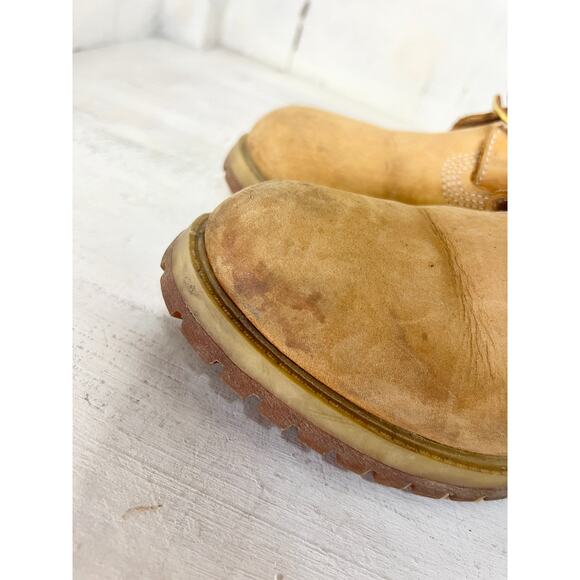 Timberland 10361 6-Inch Premium Waterproof Ankle Hiking Boots Tan Women's 7.5 - Picture 8 of 12